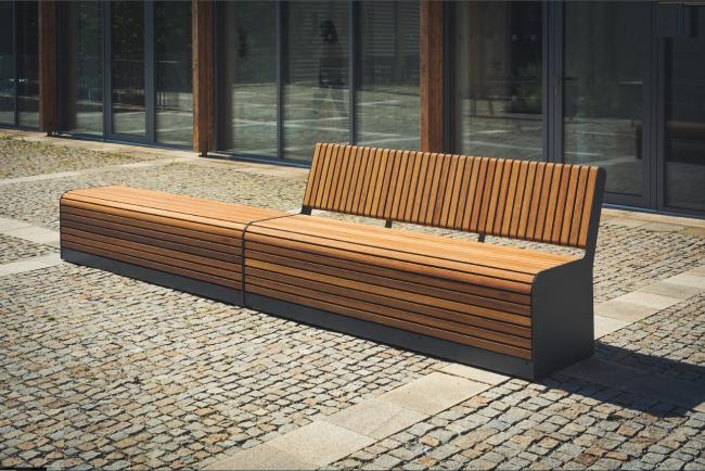 köztéri pad, köztéri megoldások